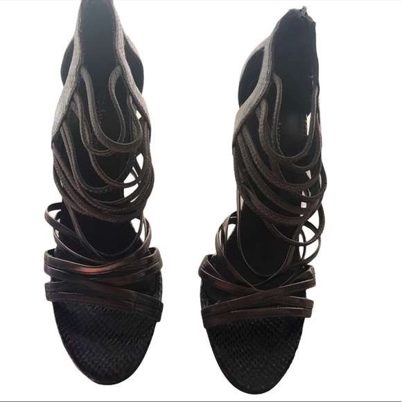 Enzo Angiolini Eamochacita strappy heels Stilettos - Picture 2 of 6